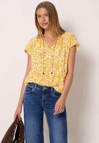 Street One Studio Blouse in Yellow: front