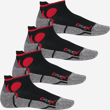 cflex Sportsocken 'Running' in Rot: Vorderseite