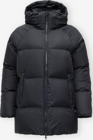 Giacca per outdoor di 4F in nero: frontale