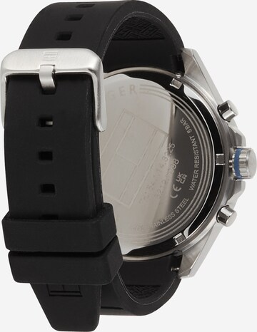 TOMMY HILFIGER Zegarek analogowy w kolorze czarny