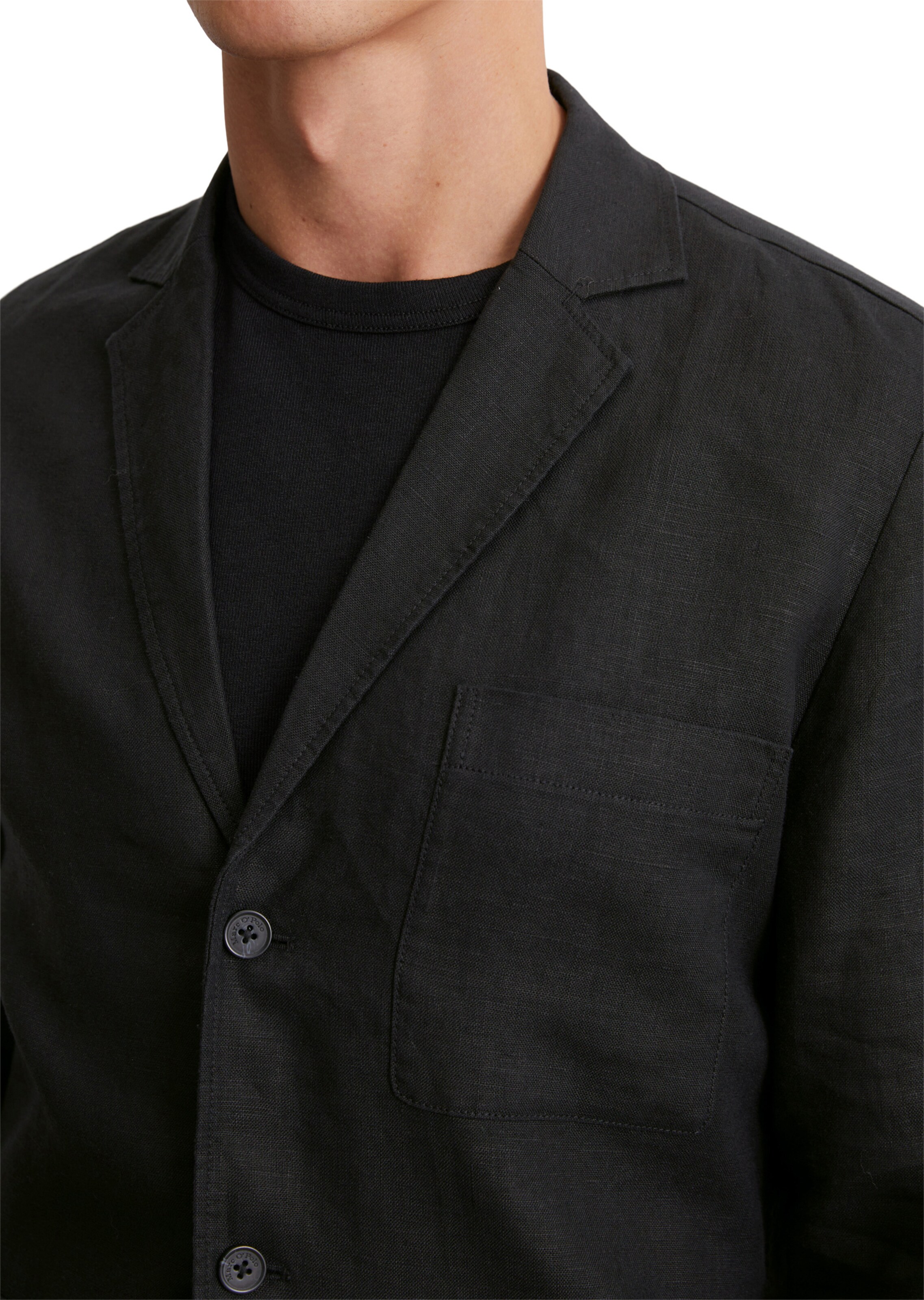 Marc O'Polo Comfort fit Colbert in Zwart