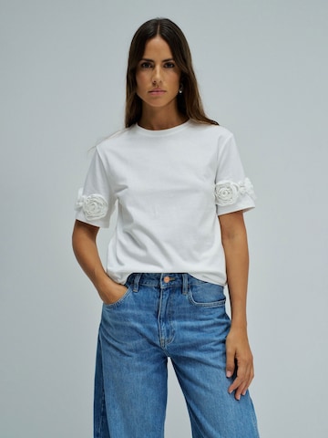 Salsa Jeans T-shirts in Weiß: Vorderseite