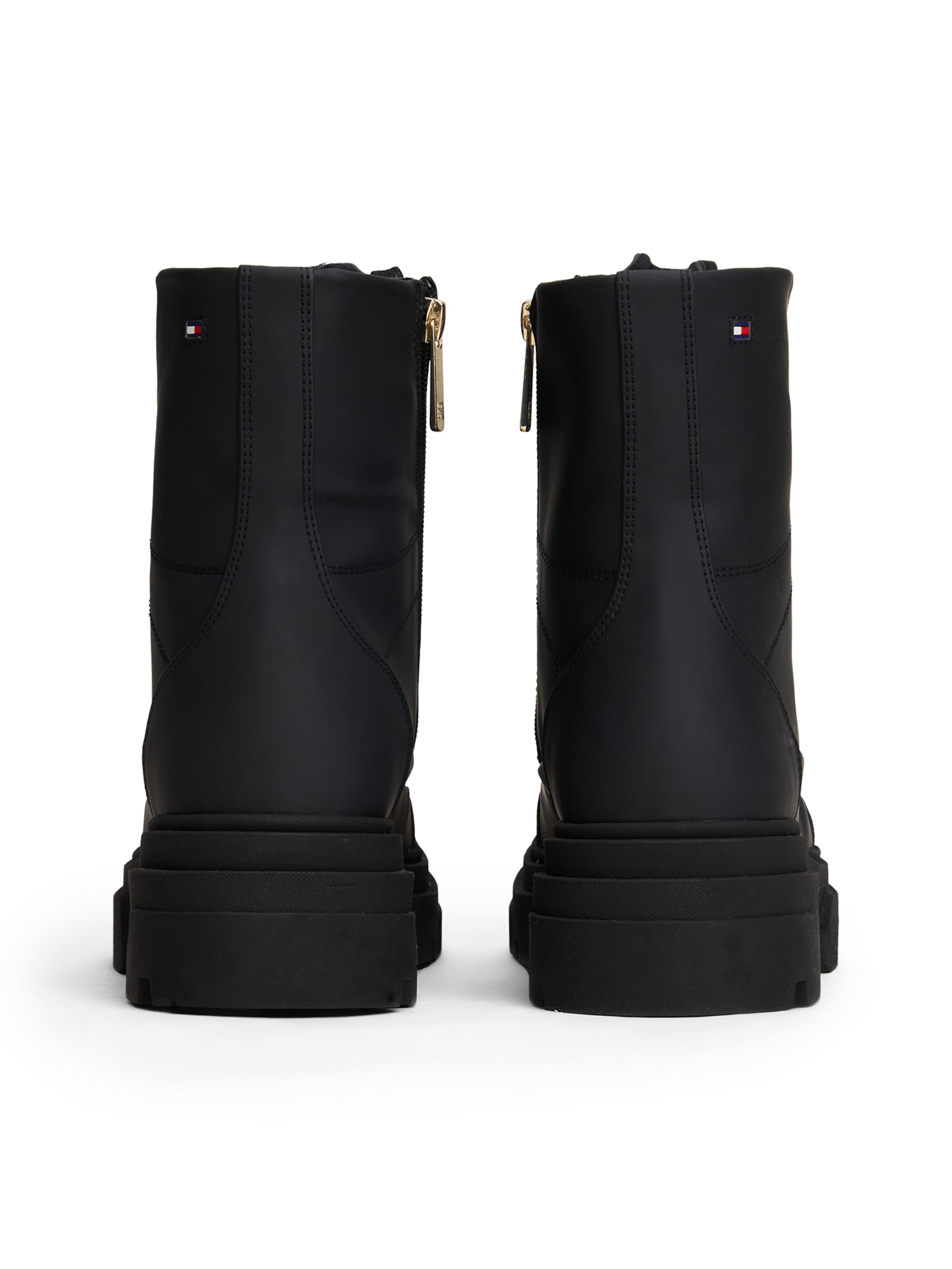 TOMMY HILFIGER Lace-up bootie in Black