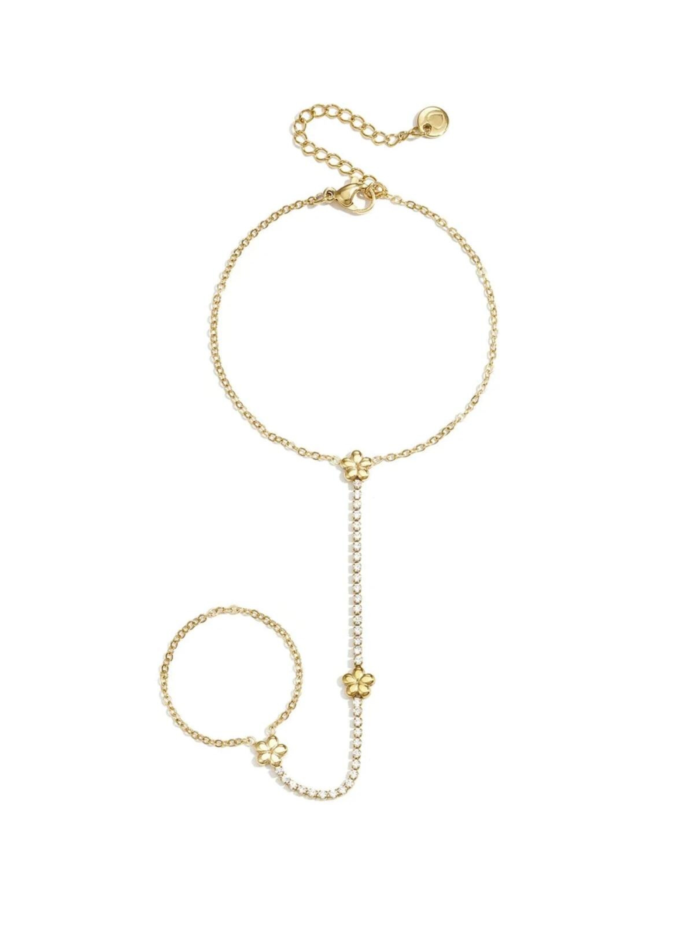 Cala Rose Armband 'Alamea' in 16 - 19 cm in de kleur Goud, Productweergave