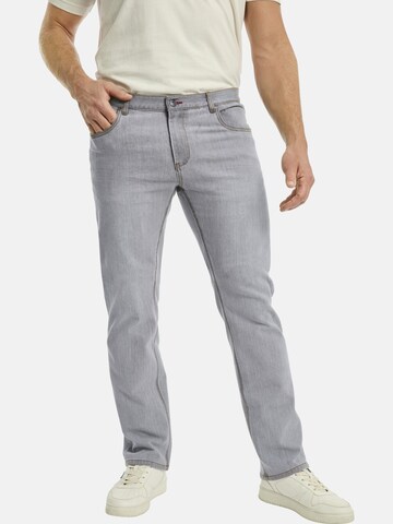 Jan Vanderstorm Loose fit Jeans ' Seibold ' in Grey: front