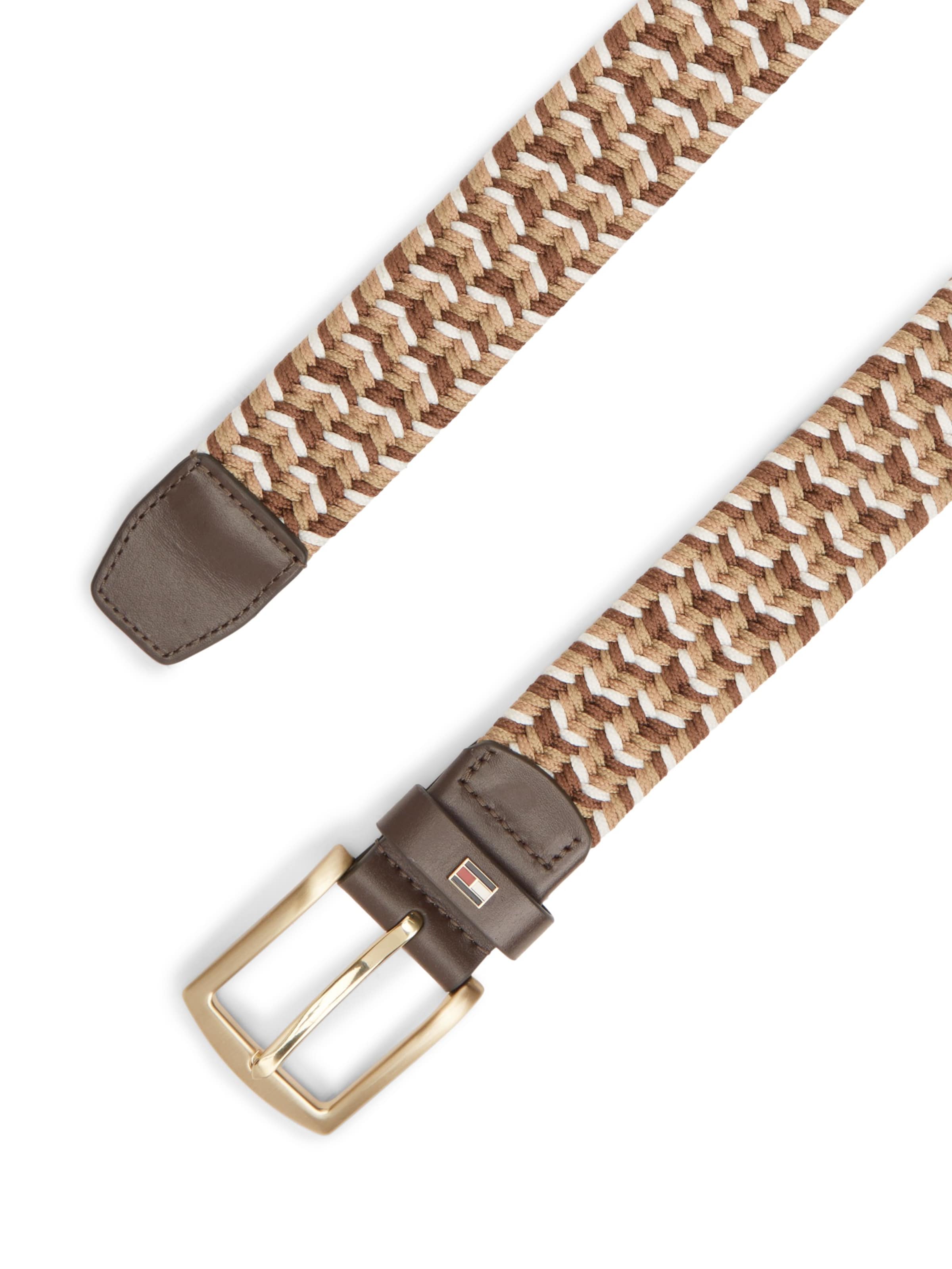 TOMMY HILFIGER Ремень 'DENTON 3.5' в Коричневый