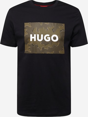 HUGO Shirt 'Dulive' in Green: front