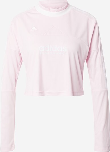 Sportiniai marškinėliai 'Tiro' iš ADIDAS SPORTSWEAR, spalva – rožių spalva / balta, Prekių apžvalga