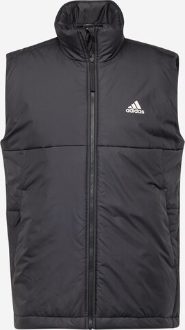 Gilet de sport 'BSC 3S' ADIDAS SPORTSWEAR en noir : devant