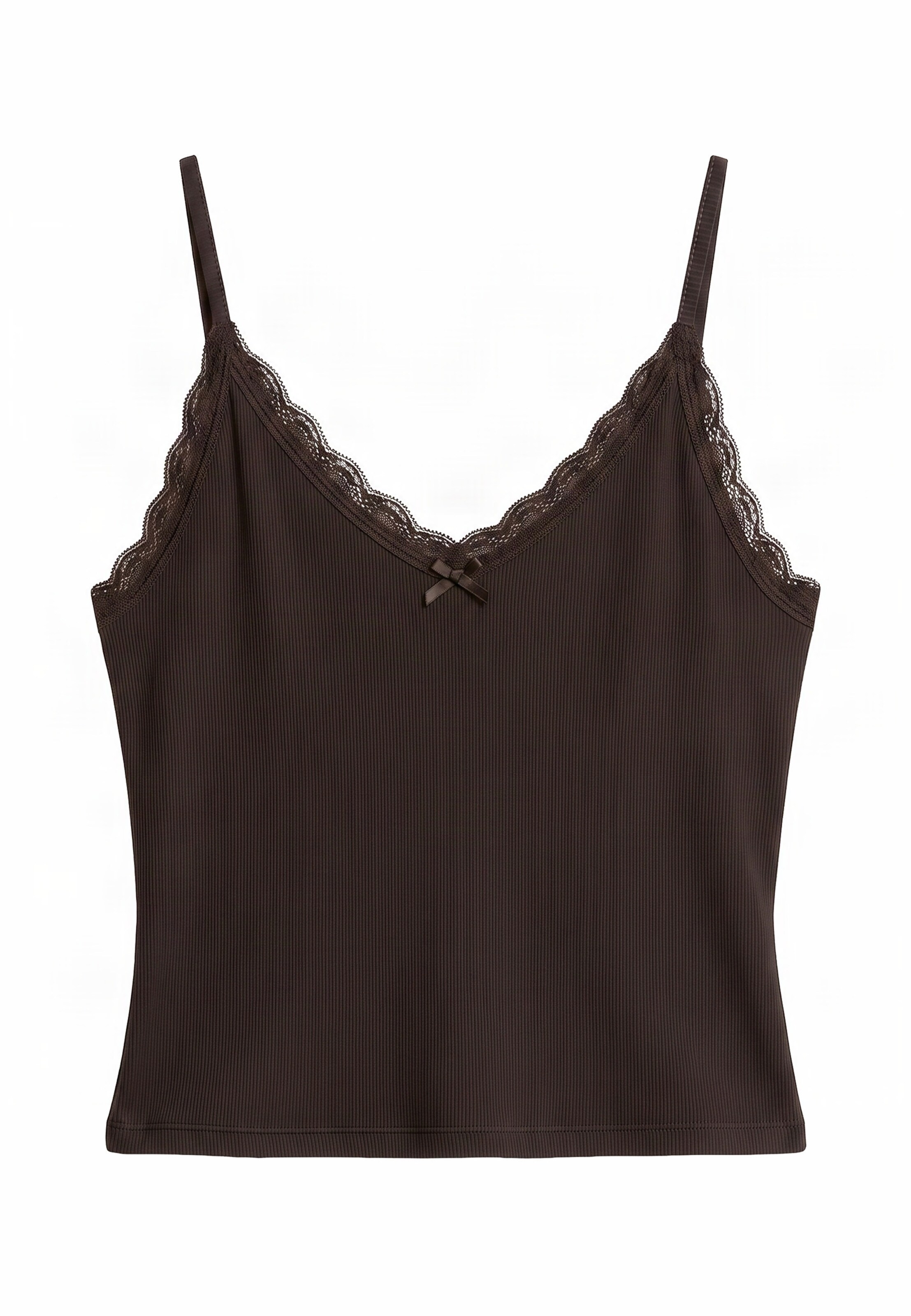 Urban Classics Top in Brown: front