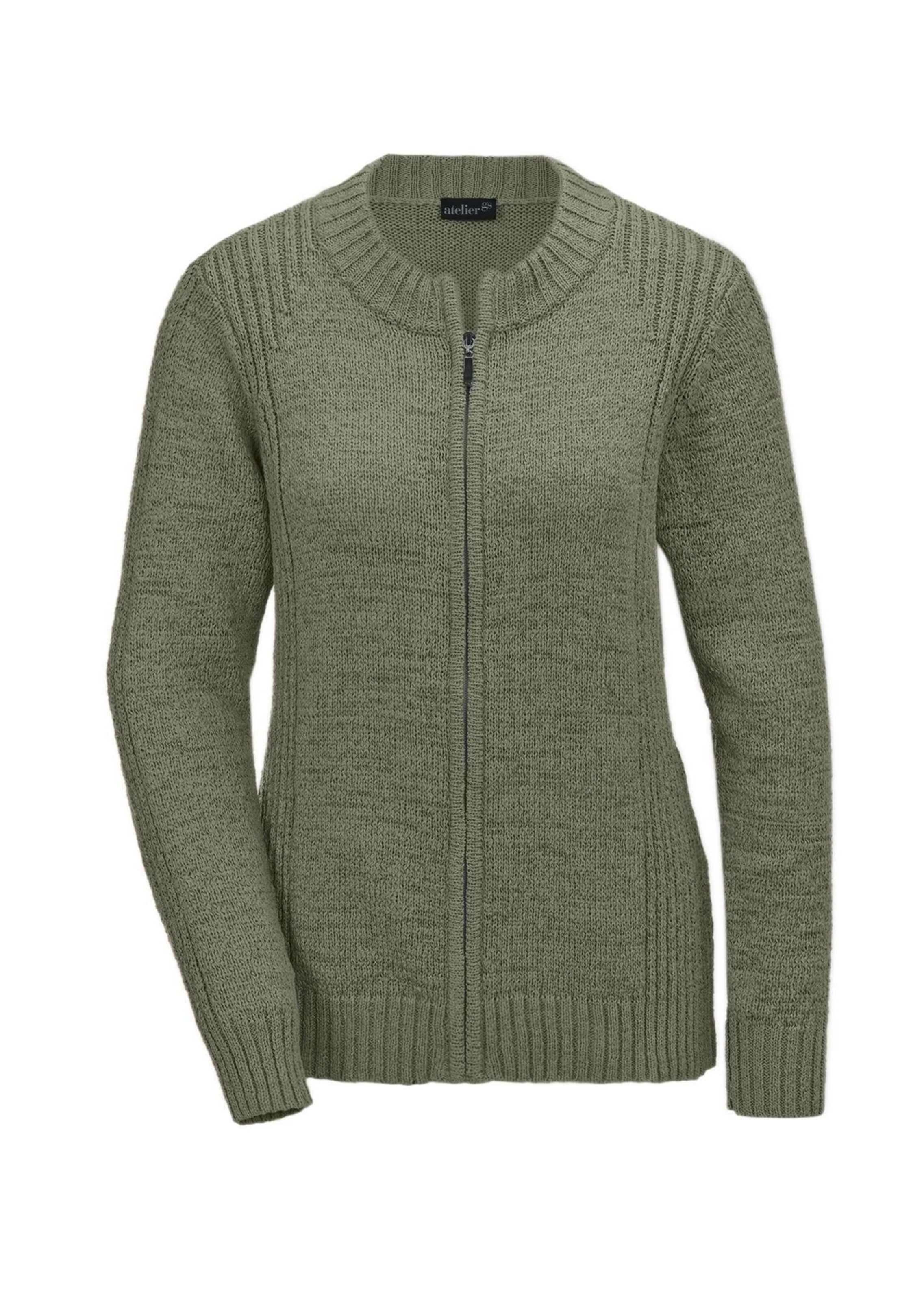 Cardigan Goldner en vert : devant