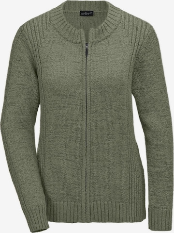 Goldner Knit cardigan in Green: front
