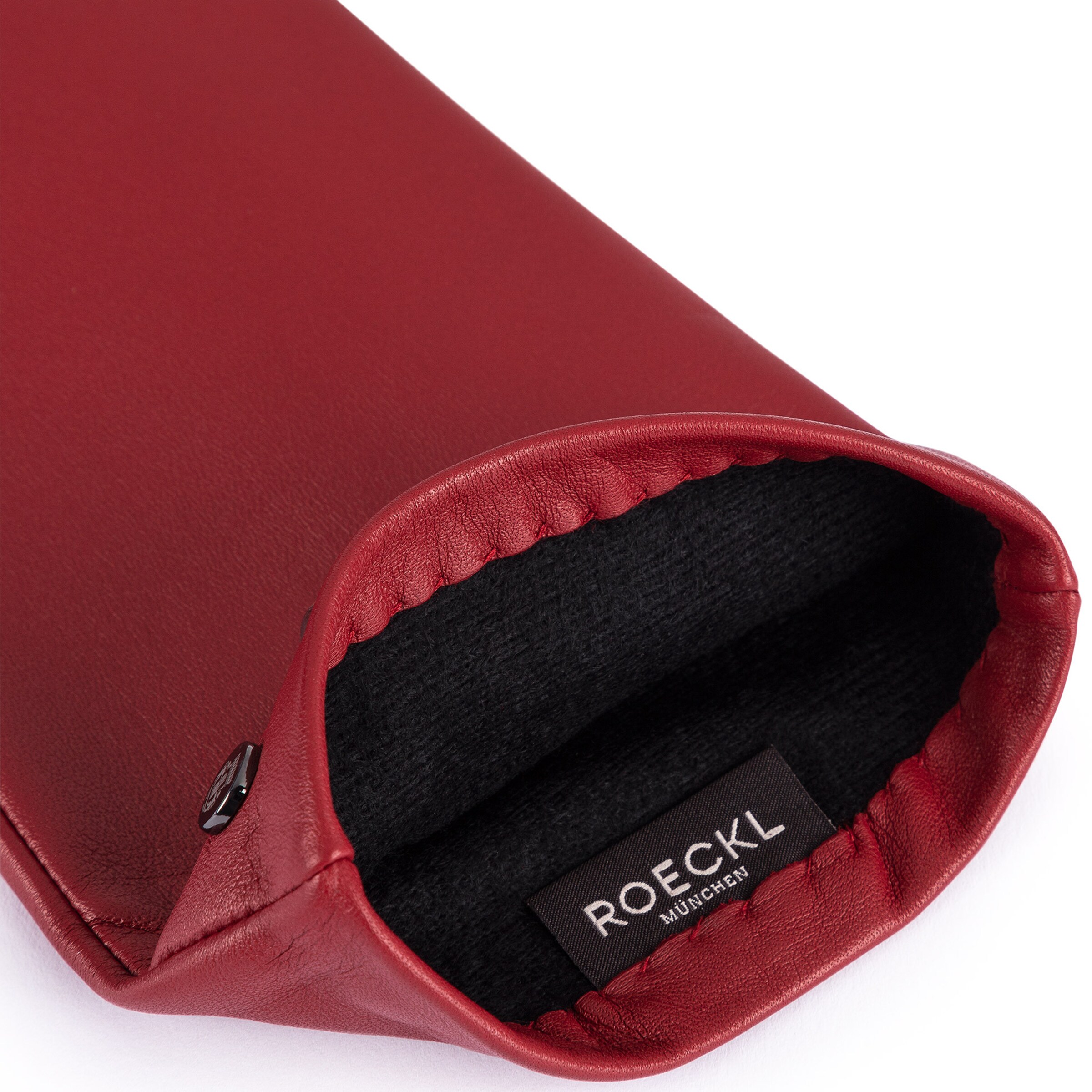 Mezzoguanti 'FRANKFURT' di Roeckl in rosso