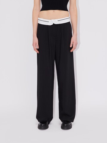 Loosefit Pantalon 'Alannah' LeGer by Lena Gercke en noir : devant