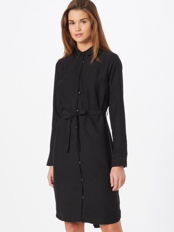 Another Label Shirt Dress 'Peck' in Black: front
