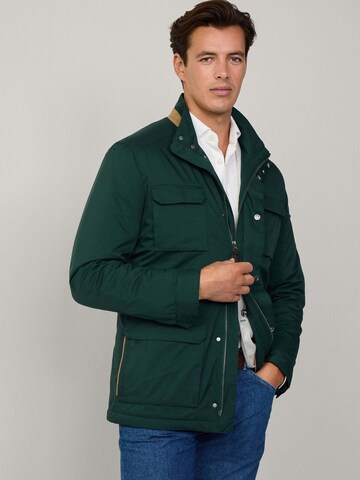 Hackett London Jacke in Grün: Vorderseite