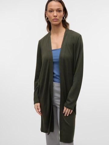 VERO MODA Pletena jopa | siva barva