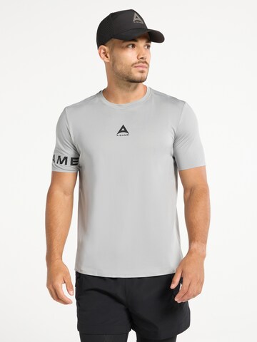 A-Game - Camisa funcionais em cinzento: frente
