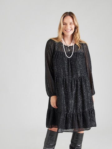 Robe 'CARSILVANA' ONLY Carmakoma en noir : devant