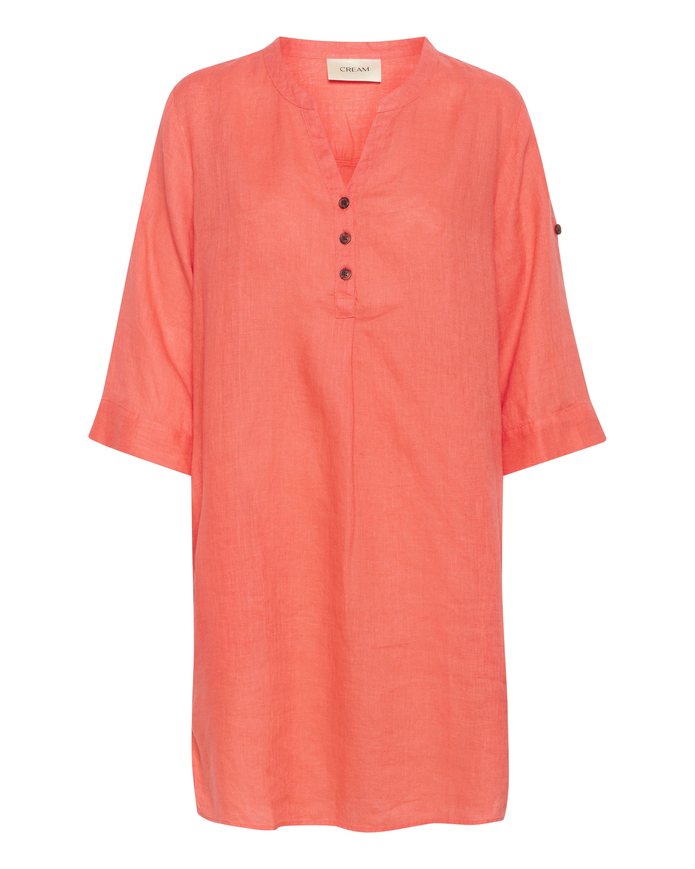Label nick linnen jurk hotsell