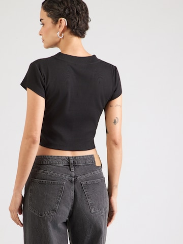 Calvin Klein Jeans Shirt in Zwart: terug