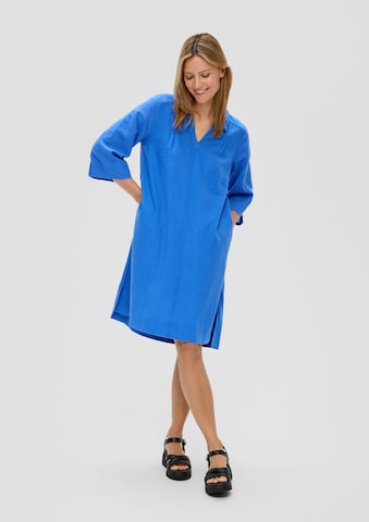 s.Oliver - Vestido en azul: frente