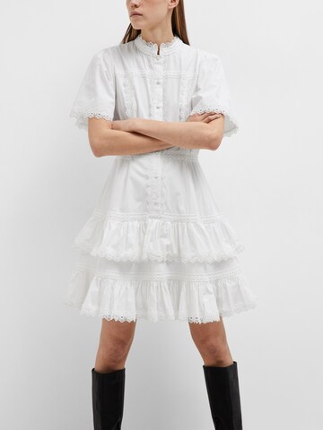 SELECTED FEMME Рокля тип риза 'Mina' в бяло