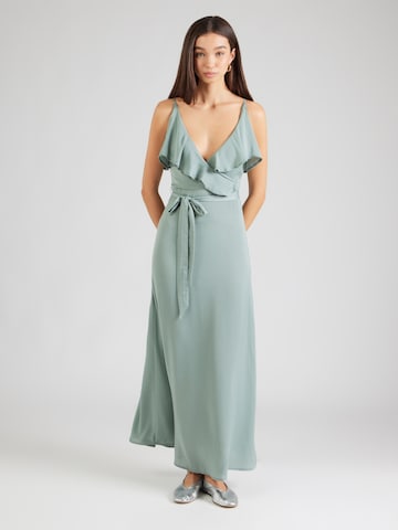 ABOUT YOU Šaty 'Reign' – zelená: přední strana