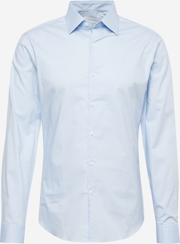 Chemise TOPMAN en bleu : devant