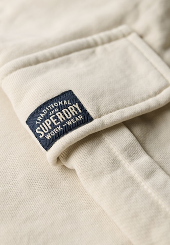 Wide Leg Pantalon cargo 'Athletic Essentials' Superdry en beige