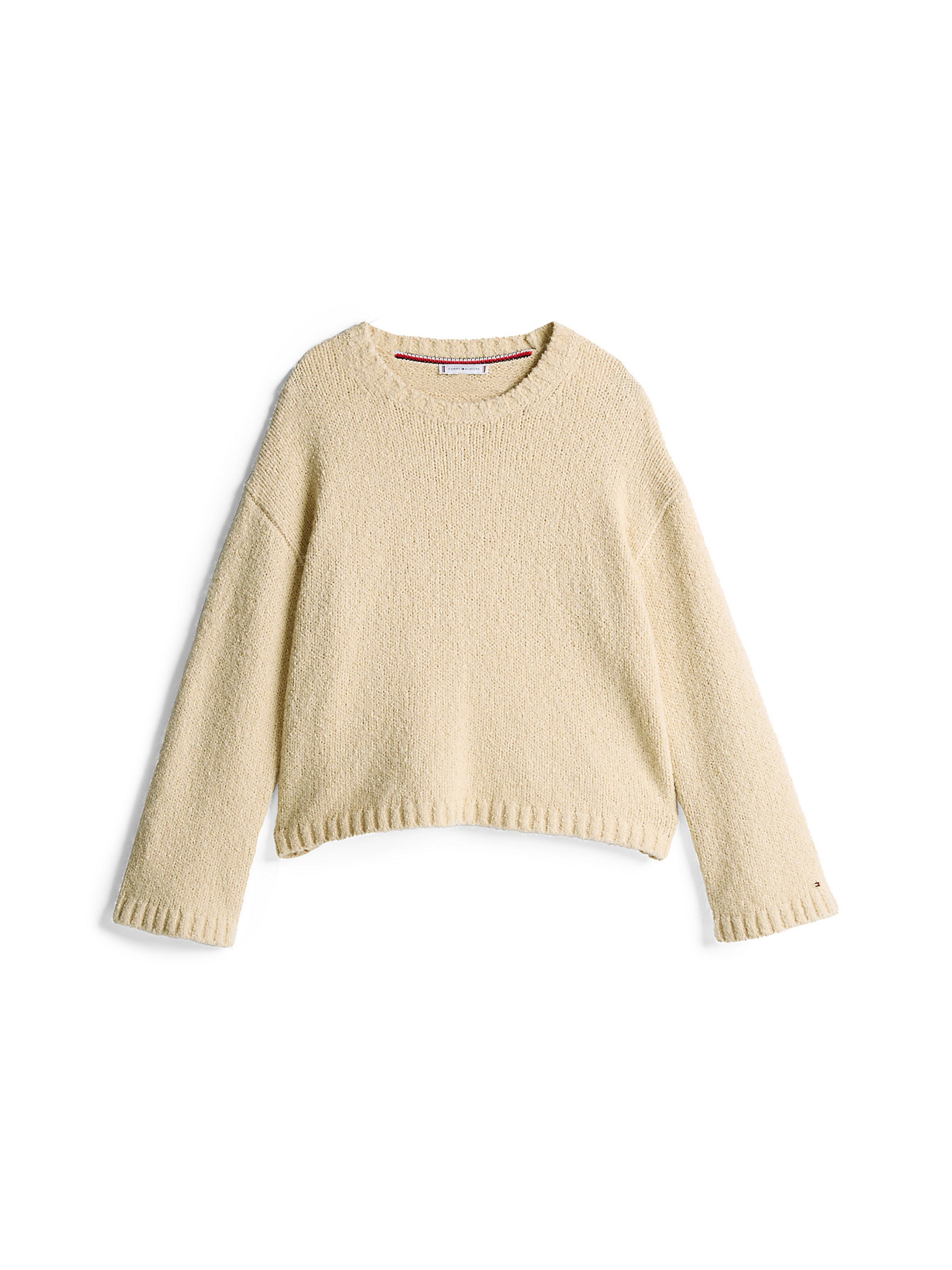 TOMMY HILFIGER Trui in Beige: voorkant