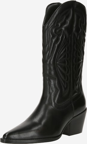 Bottes de cowboy 'Jukeson' BRONX en noir : devant