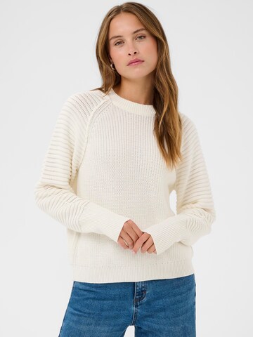 balta Kaffe Megztinis 'KAMone': priekis