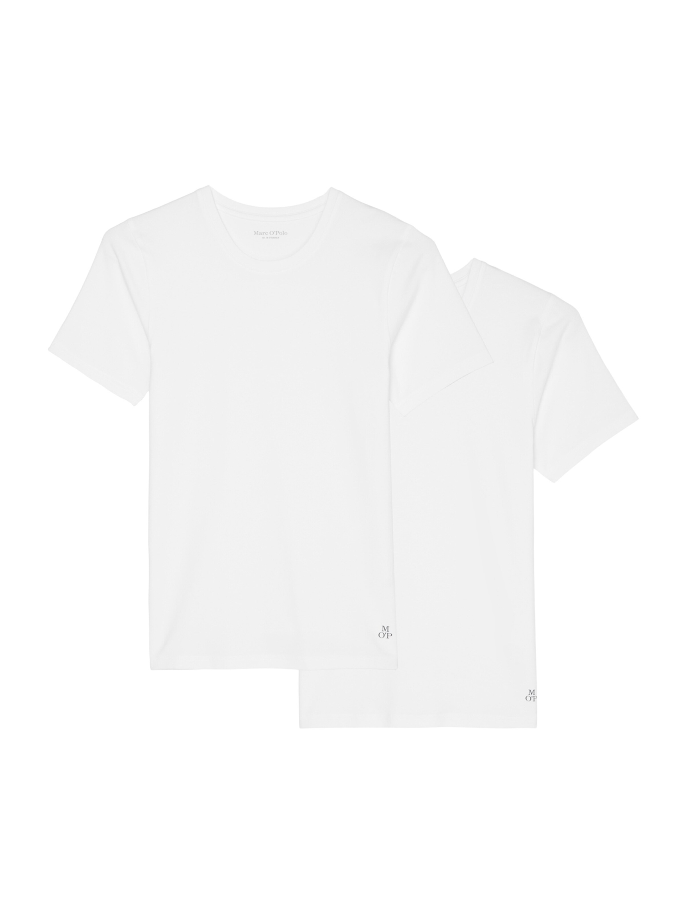 Maglietta intima 'Essentials' di Marc O'Polo in bianco: frontale