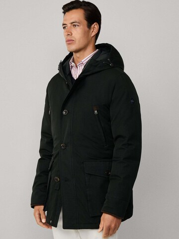 Hackett London Parka 'HYBRID PARKA' in Grün
