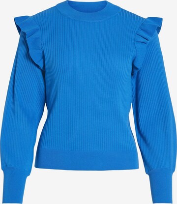 VILA Sweater in Blue: front