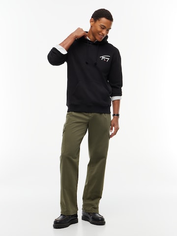 Sweat-shirt 'ENTRY' Tommy Jeans en noir