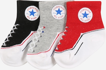 CONVERSE Regular Socks 'INFANT' in Grey: front