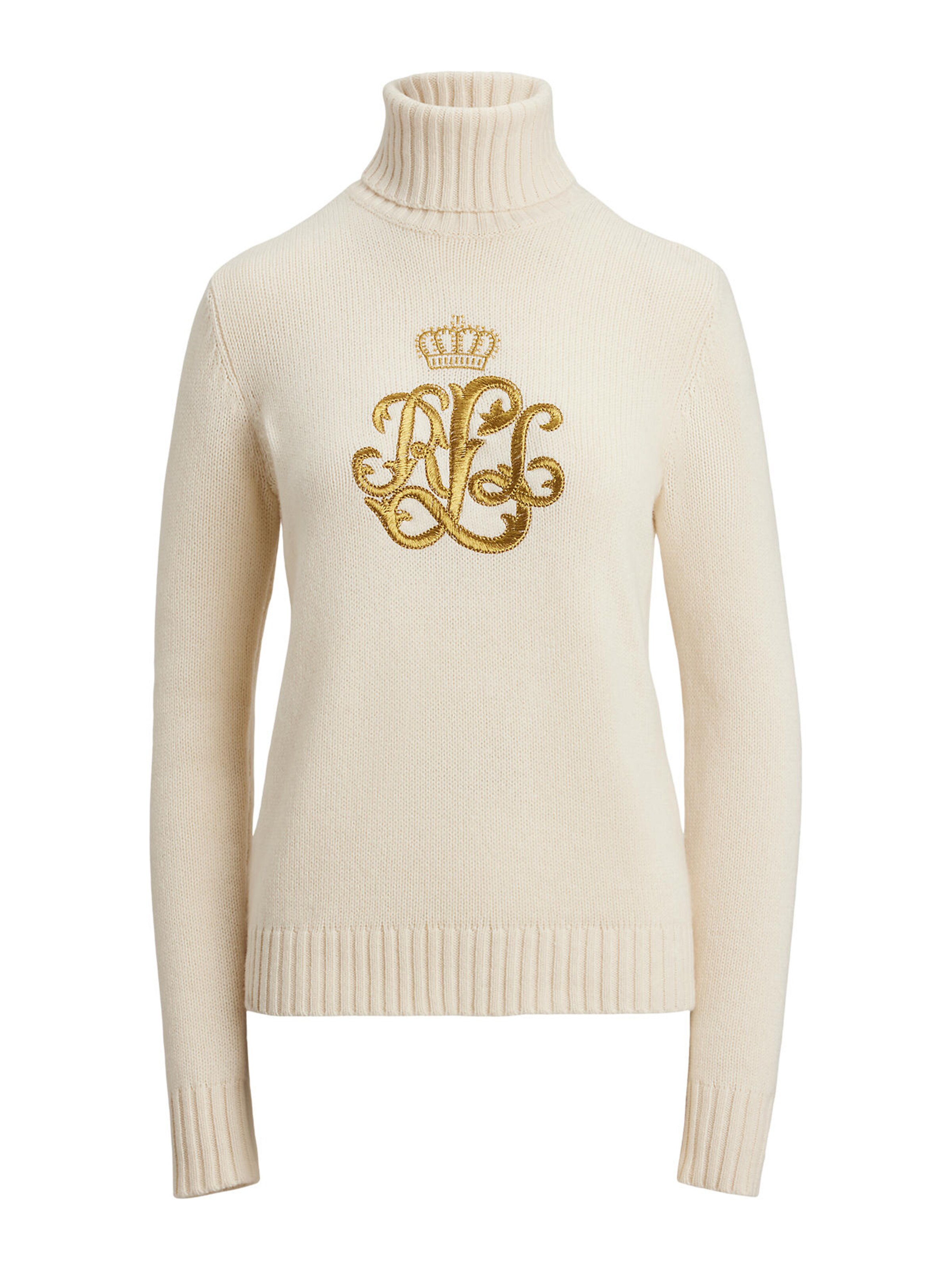 Lauren Ralph Lauren Свитер 'KEXLEY' в Бежевый: спереди