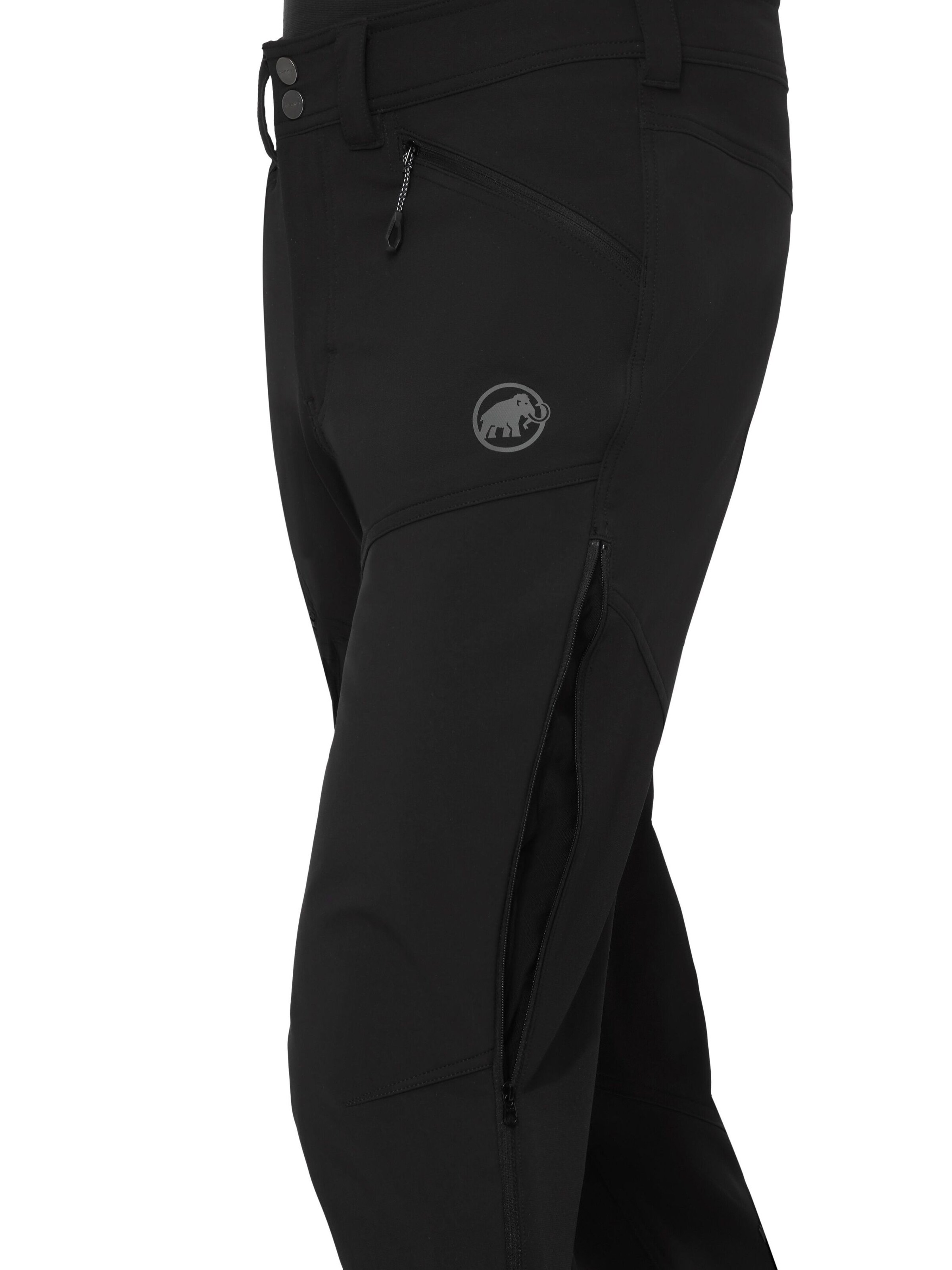 MAMMUT Regular Outdoor Pants in Black