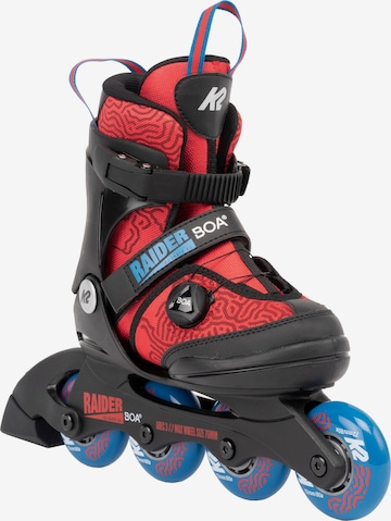 K2 Inline and Roller Skates 'Raider Boa' in Black: front