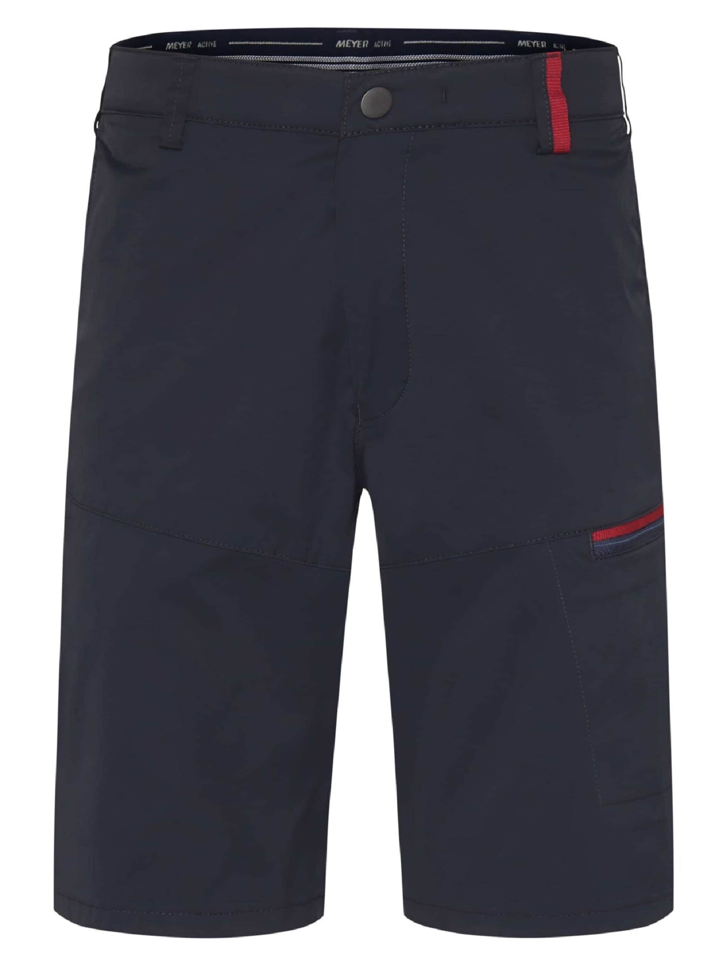 MEYER Pants 'B-Arran' in Blue: front