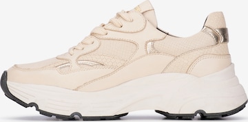 Haboob Sneakers laag 'LouLou' in Beige: voorkant
