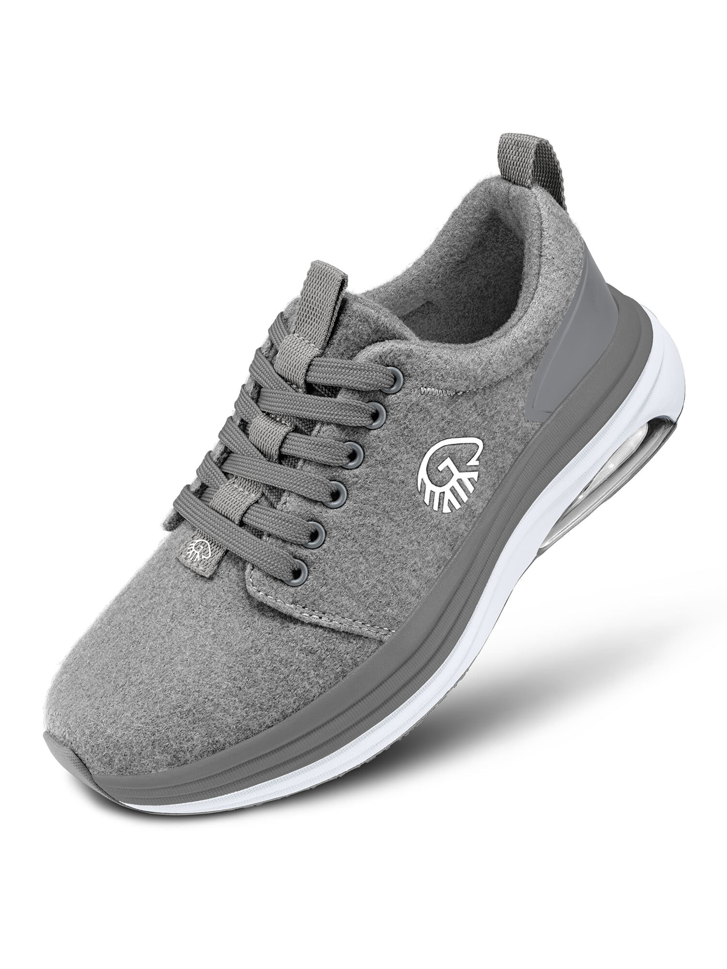 GIESSWEIN Platform trainers in Grey: front