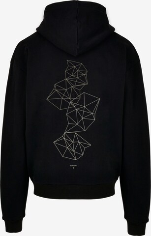 F4NT4STIC Sweatshirt 'Geometrics' in Zwart