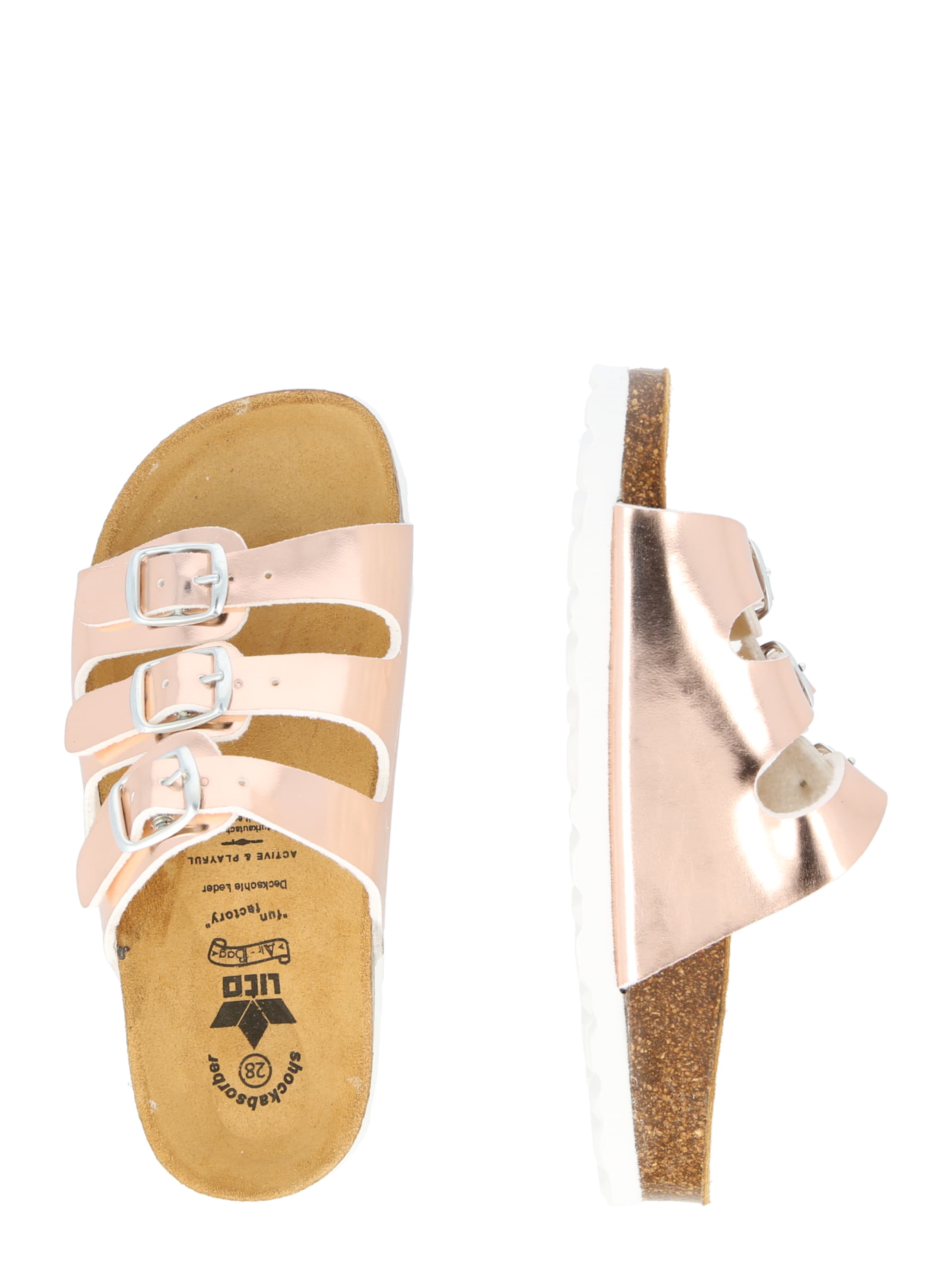 LICO Pantolette 'Bioline' in Pink