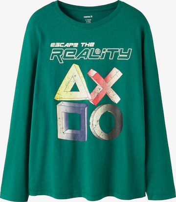 NAME IT - Camiseta 'NKMLOWEN' en verde: frente