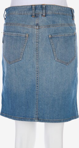 Mandarin Jeansrock M in Blau