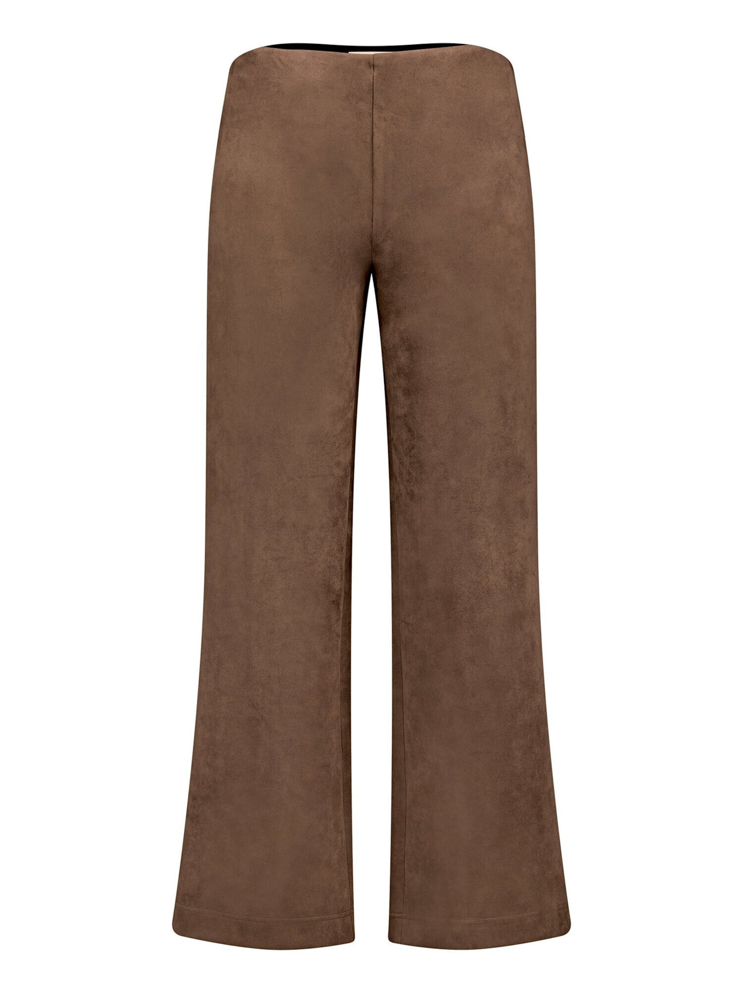 Cartoon Regular Hose in Braun: Vorderseite