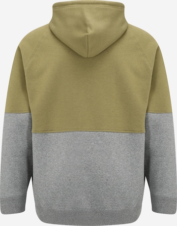 Levi's® Big & Tall Sweatshirt 'BIG VARSITY HOODY MULTI-COLOR' in Green